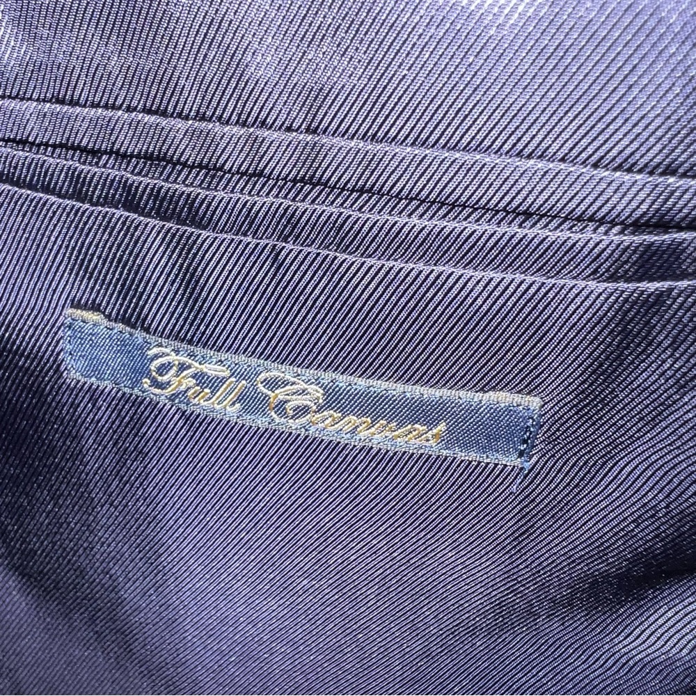Brooks Brothers Fitzgerald BrooksCool Wool Blend Blazer 2 Button Men’s Size 40L - Picture 12 of 13